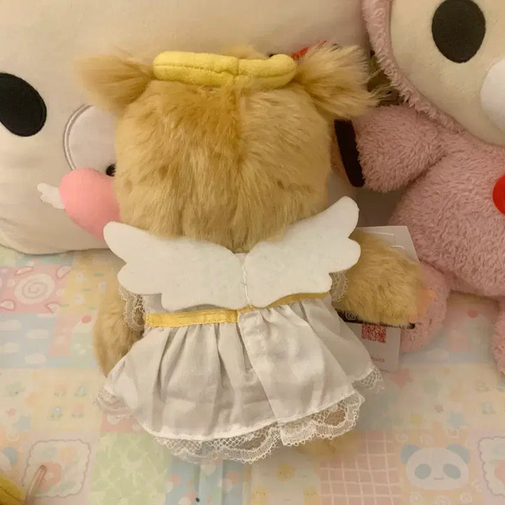 [BUNJANG] Sekiguchi Monchhichi 50th Anniversary Angel M Doll / 몬치치 인형 세키구치 50주년 기념 한정판 엔젤 m