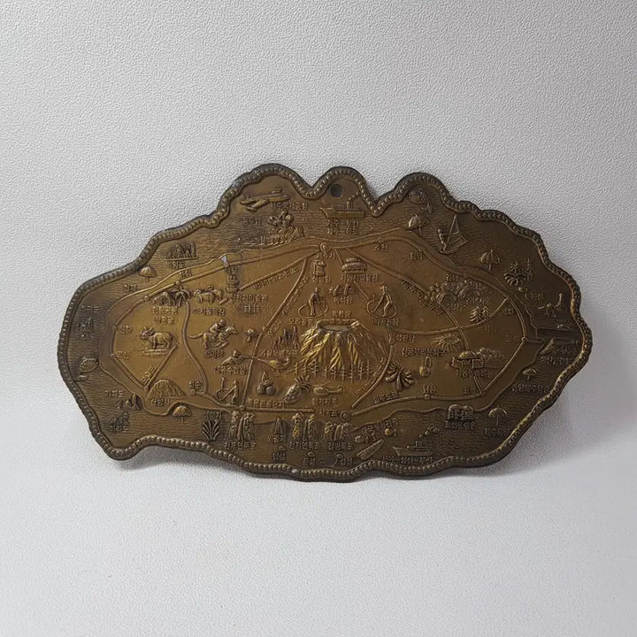 [BUNJANG] 1989 Chungcheongnam-do Stone Association Commemorative Brass Plate / 1989년 충청남도 수석인 연합전 기념 황동판