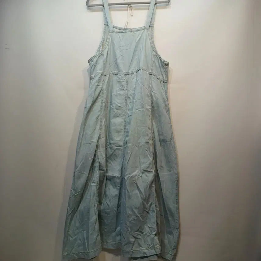 [SOLD OUT] 탑텐데님 멜빵 롱 원피스여름연청90~95사이즈   64221