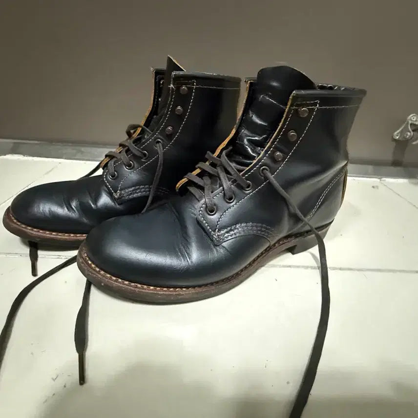 [BUNJANG] Red Wing Beckman 9060 Flatbox Boots / 레드윙 벡맨 9060 플랫박스 7D