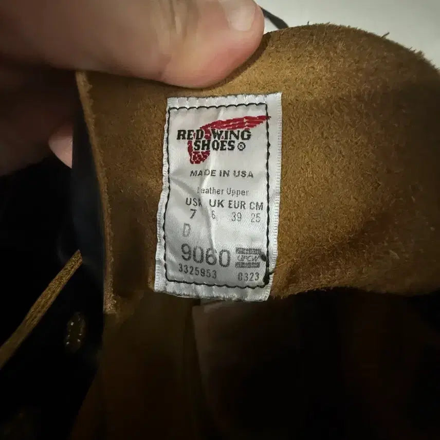 [BUNJANG] Red Wing Beckman 9060 Flatbox Boots / 레드윙 벡맨 9060 플랫박스 7D