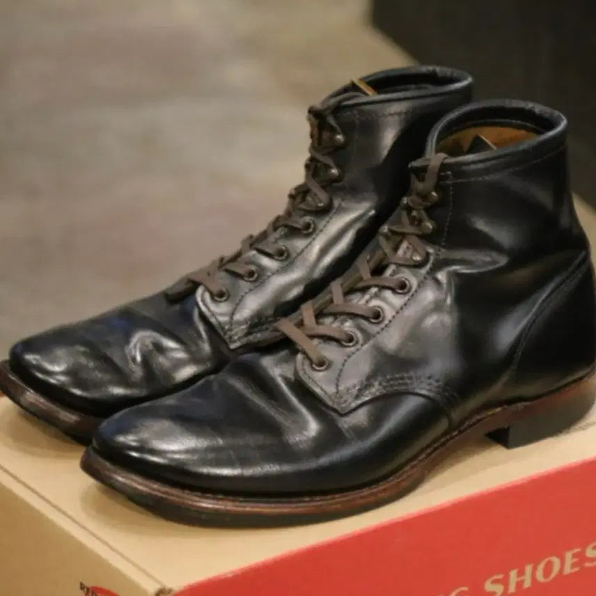[BUNJANG] Red Wing Beckman 9060 Flatbox Boots / 레드윙 벡맨 9060 플랫박스 7D