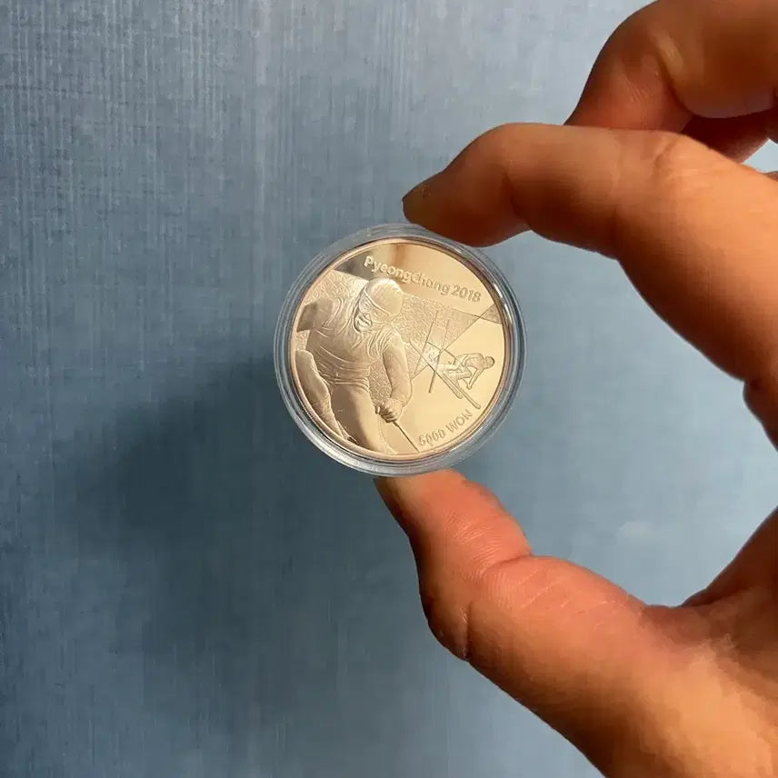 [BUNJANG] Pyeongchang Olympics Commemorative Coin Silver / 평창올림픽 기념주화 은화