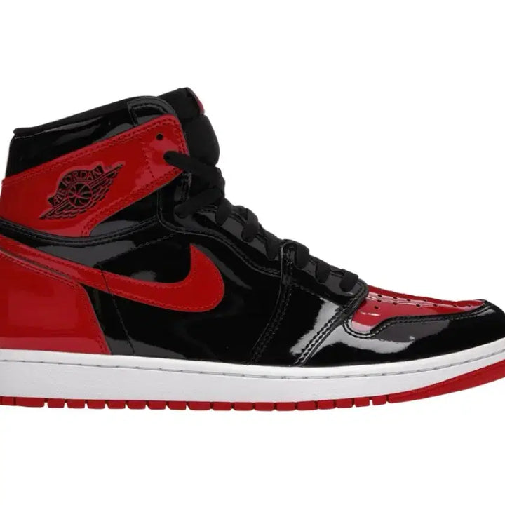 [BUNJANG] Nike Air Jordan 1 Retro High OG Patent Bred Sneakers / 조던 1 레트로 하이 OG 페이턴트 브레드