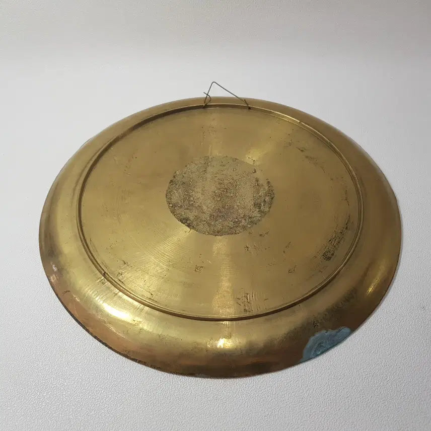 [BUNJANG] Korea University Law School 30th Anniversary Brass Plate / 고려대학교 법과대학 입학 30주년 기념 황동 접시