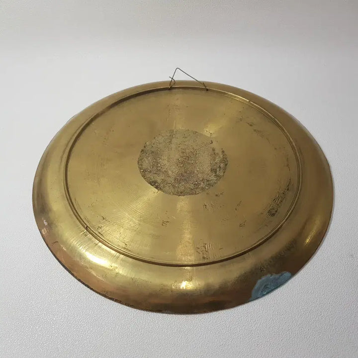[BUNJANG] Korea University Law School 30th Anniversary Brass Plate / 고려대학교 법과대학 입학 30주년 기념 황동 접시