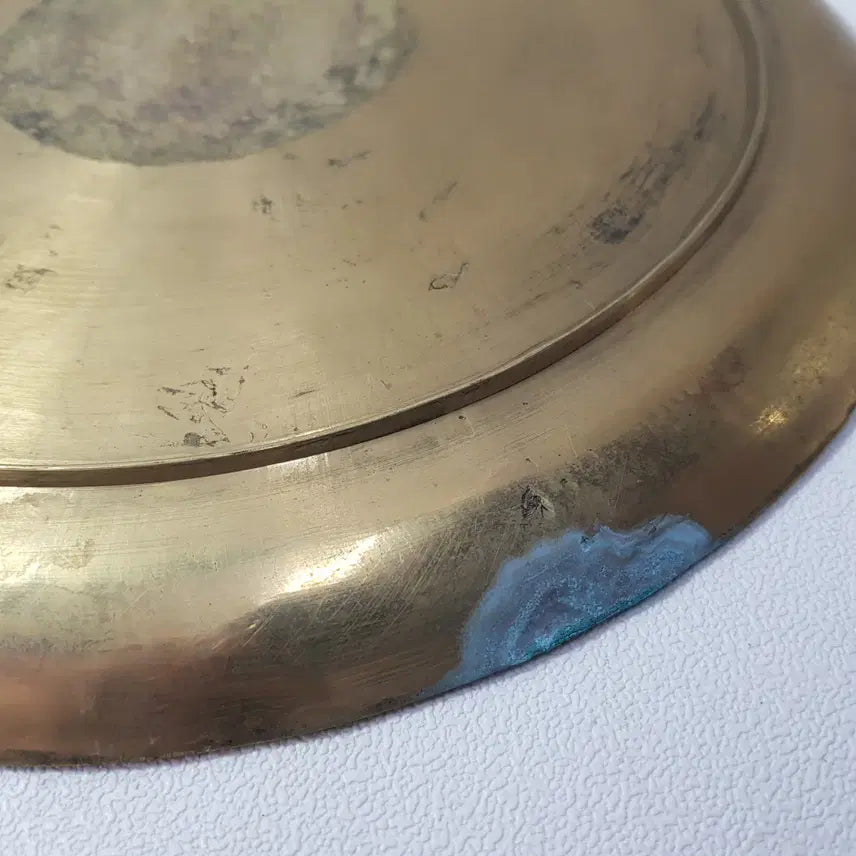 [BUNJANG] Korea University Law School 30th Anniversary Brass Plate / 고려대학교 법과대학 입학 30주년 기념 황동 접시