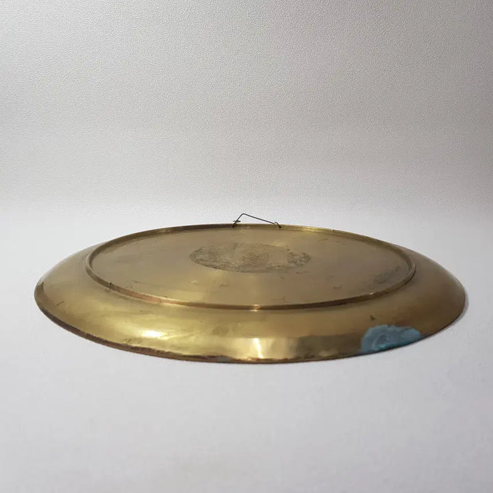 [BUNJANG] Korea University Law School 30th Anniversary Brass Plate / 고려대학교 법과대학 입학 30주년 기념 황동 접시