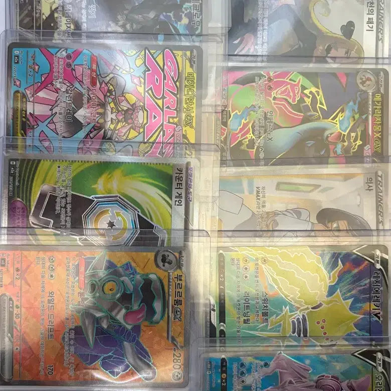 [SOLD OUT] 포켓몬카드 sr 10개, ma 1개 일괄판매