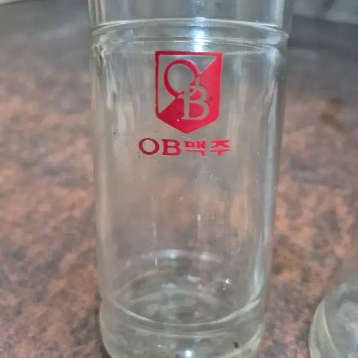 [SOLD OUT] 1980년 OB맥주 빈티지 맥주컵 유리컵 4개