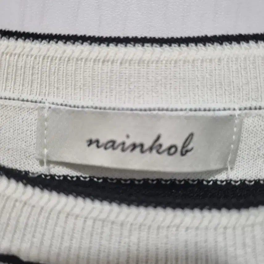 [BUNJANG] Ninecorp Stripe Pattern Knit Sweater / 나인콥  스트라이프 패턴의 니트