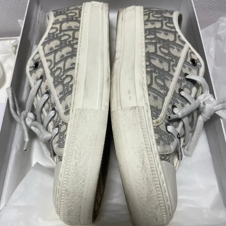 [BUNJANG] Dior WeekEndDior Sneakers Gray (Size 40) / 디올 위크앤디올 스니커즈 그레이 40