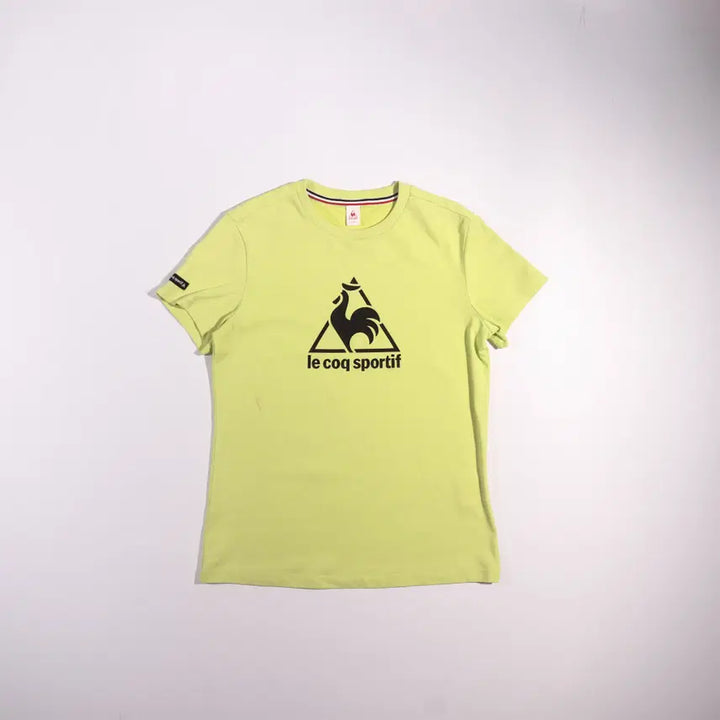 [BUNJANG] Le Coq Sportif Printed Short Sleeve T-shirt / 르꼬끄 프린팅 반팔티셔츠 B696
