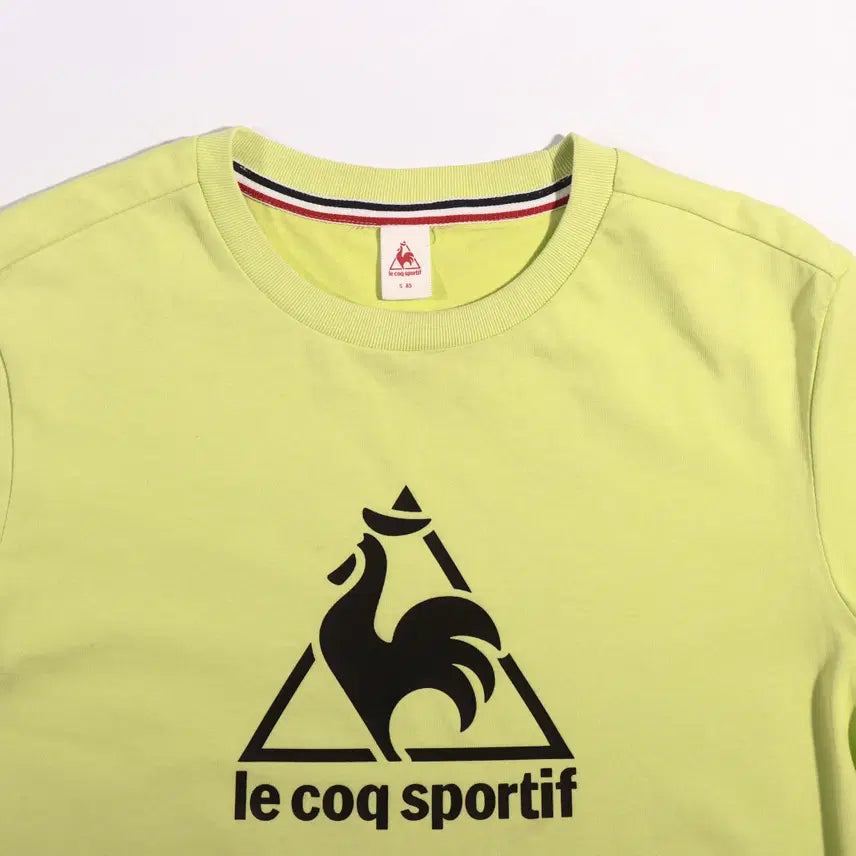 [BUNJANG] Le Coq Sportif Printed Short Sleeve T-shirt / 르꼬끄 프린팅 반팔티셔츠 B696
