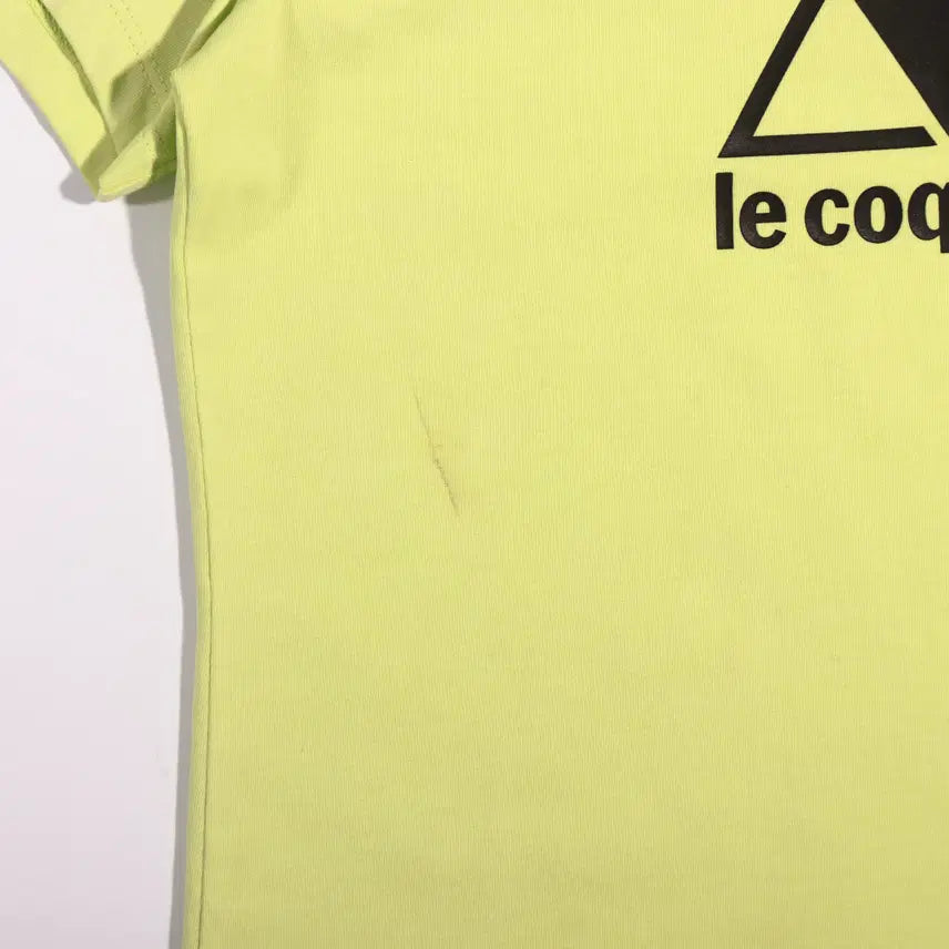 [BUNJANG] Le Coq Sportif Printed Short Sleeve T-shirt / 르꼬끄 프린팅 반팔티셔츠 B696