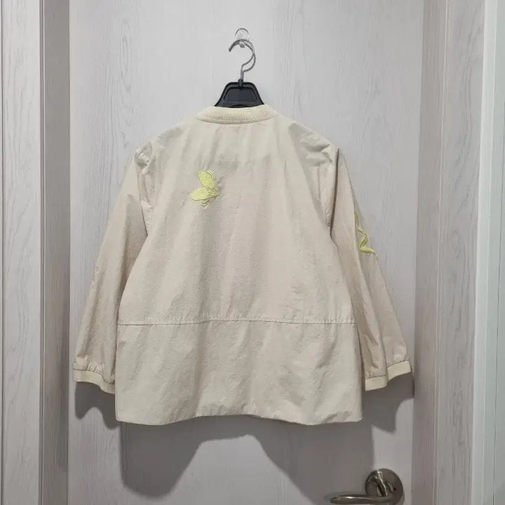 [BUNJANG] Embroidered Windbreaker Jacket / 자수7부 바람막이 점퍼