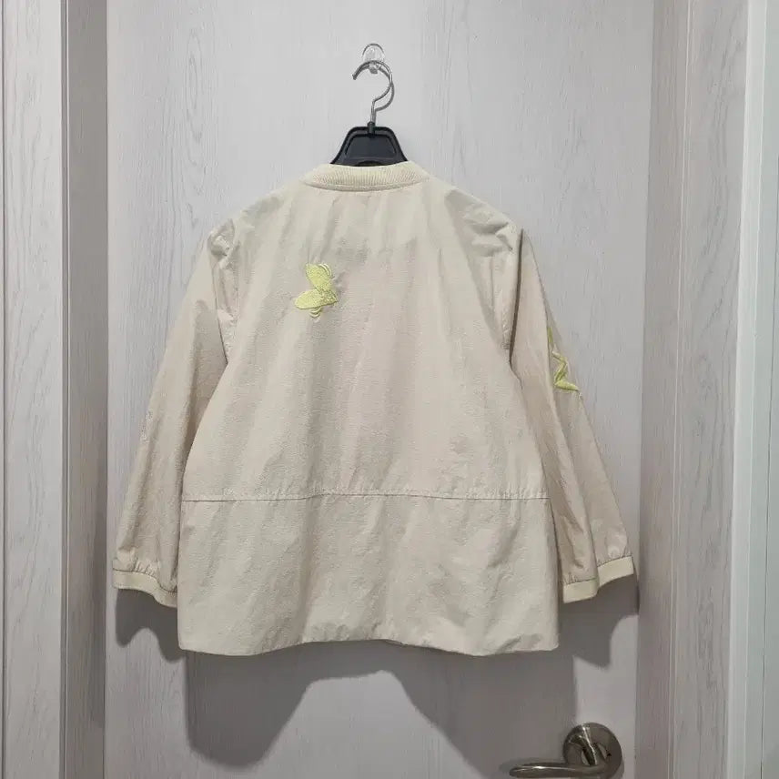 [BUNJANG] Embroidered Windbreaker Jacket / 자수7부 바람막이 점퍼