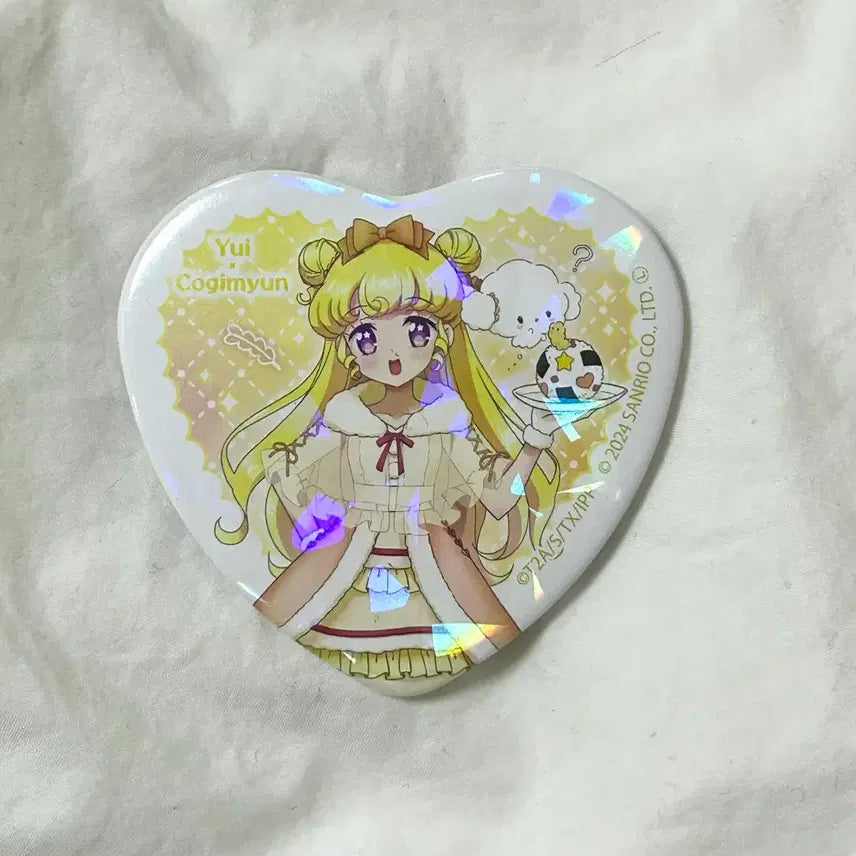 [BUNJANG] PriPara Yume Kawaii Yui Sanrio Collaboration Badge / 프리파라 유메카와 유이 산리오 콜라보 뱃지