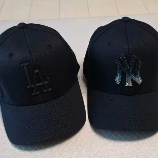 [BUNJANG] MLB Dodgers/Yankees Navy Baseball Cap / MLB모자(57.본문참조)
