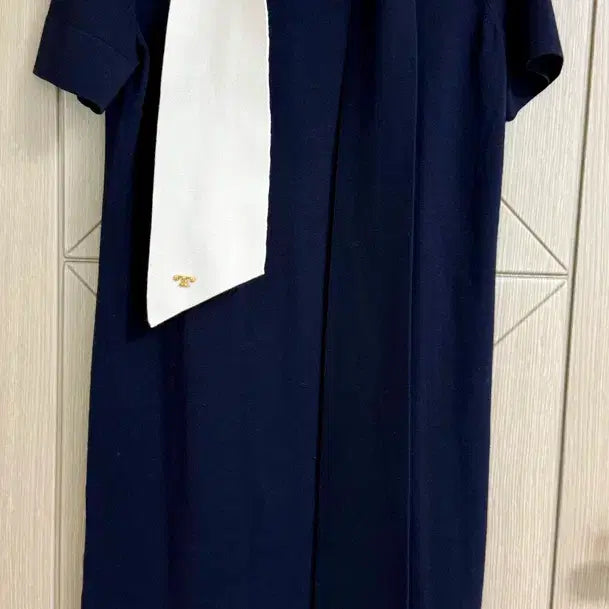 [SOLD OUT] 토리버치 네이비 반팔 원피스