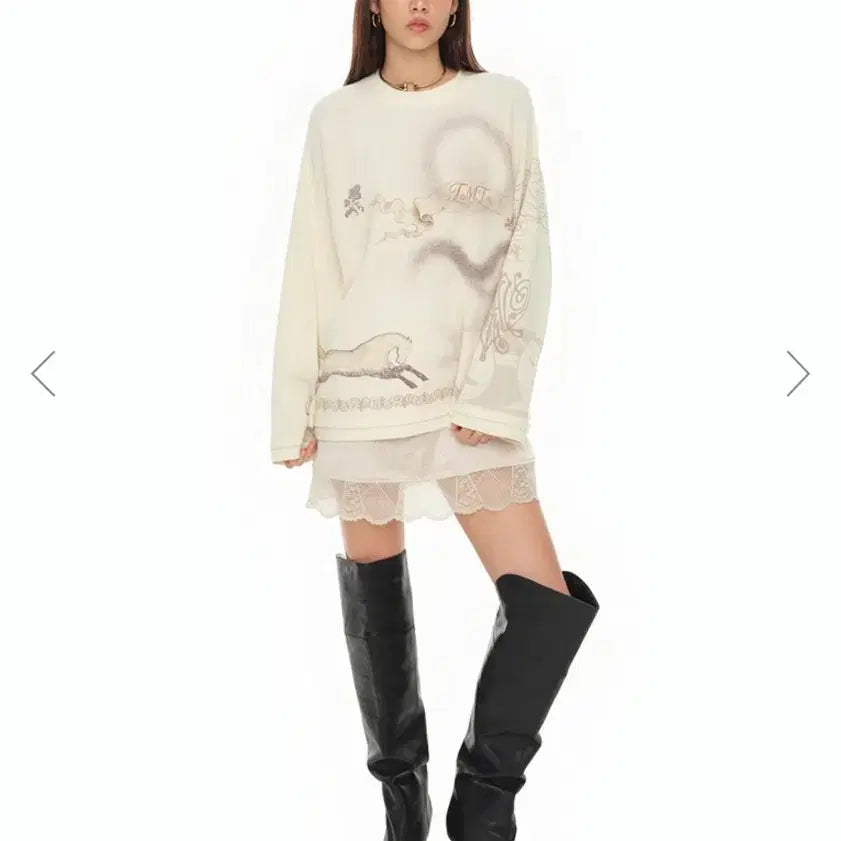 [BUNJANG] Too Much Tax Waffle Oversized Long Sleeve T-shirt / 투머치택스 와플 오버 긴팔티 -새상품
