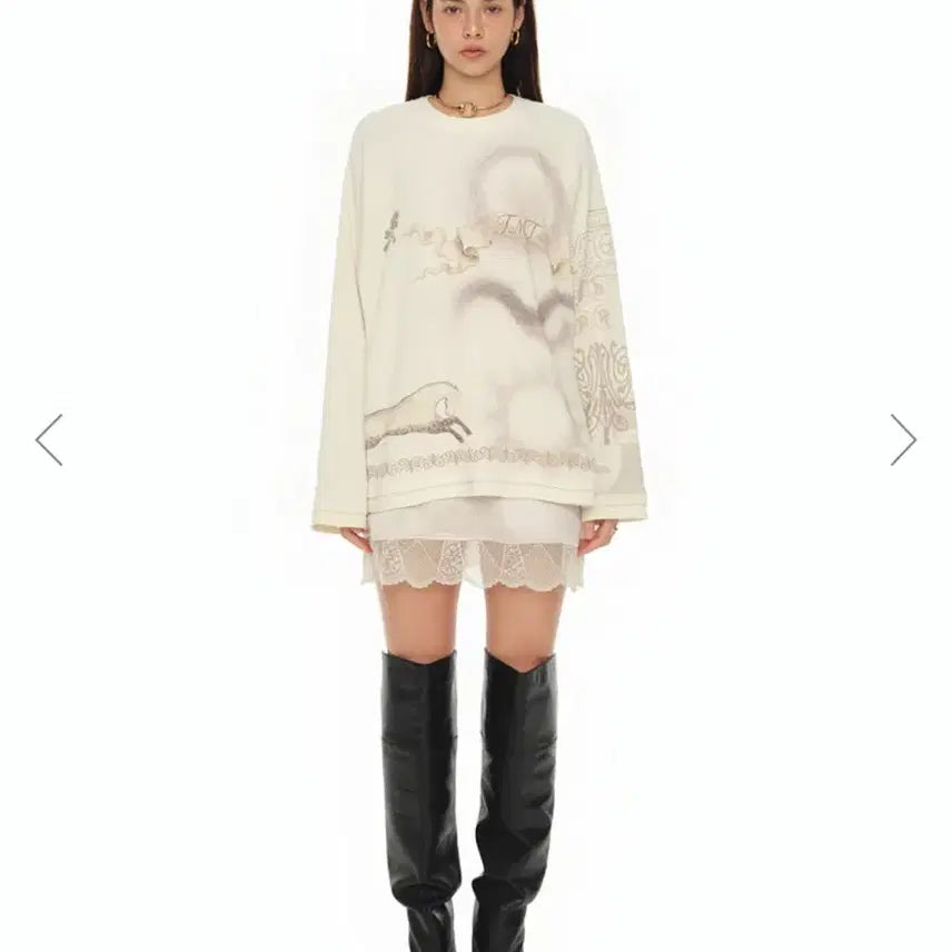 [BUNJANG] Too Much Tax Waffle Oversized Long Sleeve T-shirt / 투머치택스 와플 오버 긴팔티 -새상품