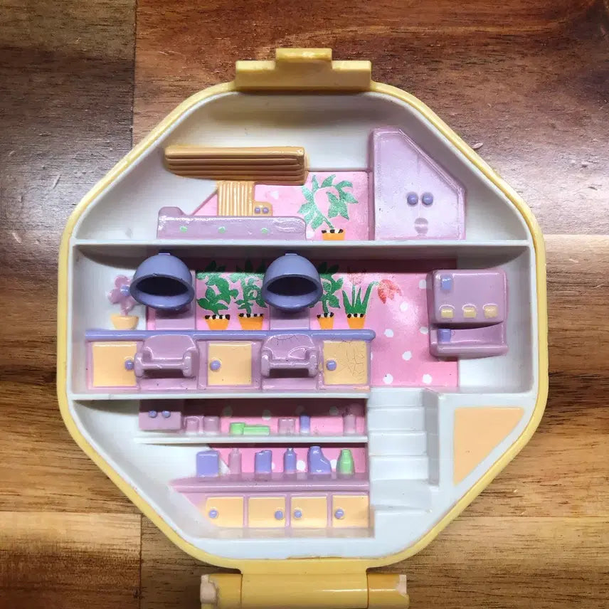 [BUNJANG] Polly Pocket Hair Salon Vintage Set / 폴리포켓 헤어살롱 빈티지 고전