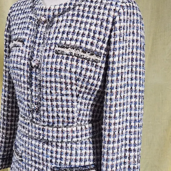 [BUNJANG] SISLEY Tweed Dress S / SISLEY 트위드 원피스 S 하객룩 벨트라인 슬림핏