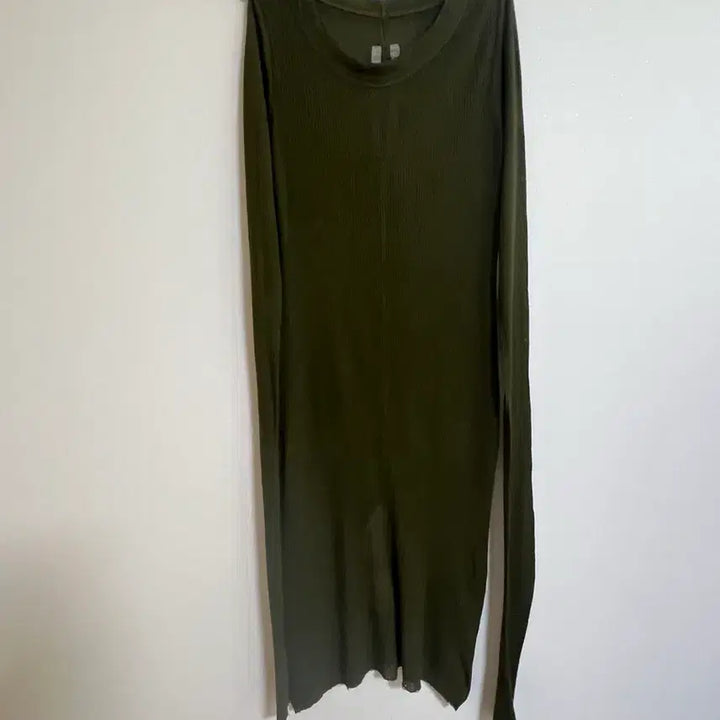 [BUNJANG] Rick Owens T-shirt Khaki / 릭오웬스 티셔츠(새상품,38사이즈)카키
