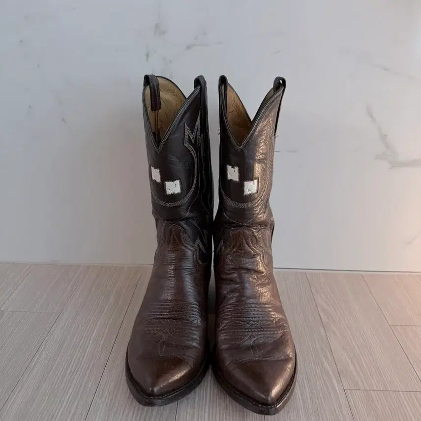 [BUNJANG] Vintage Western Cowboy Boots / 빈티지 웨스턴 카우보이 부츠