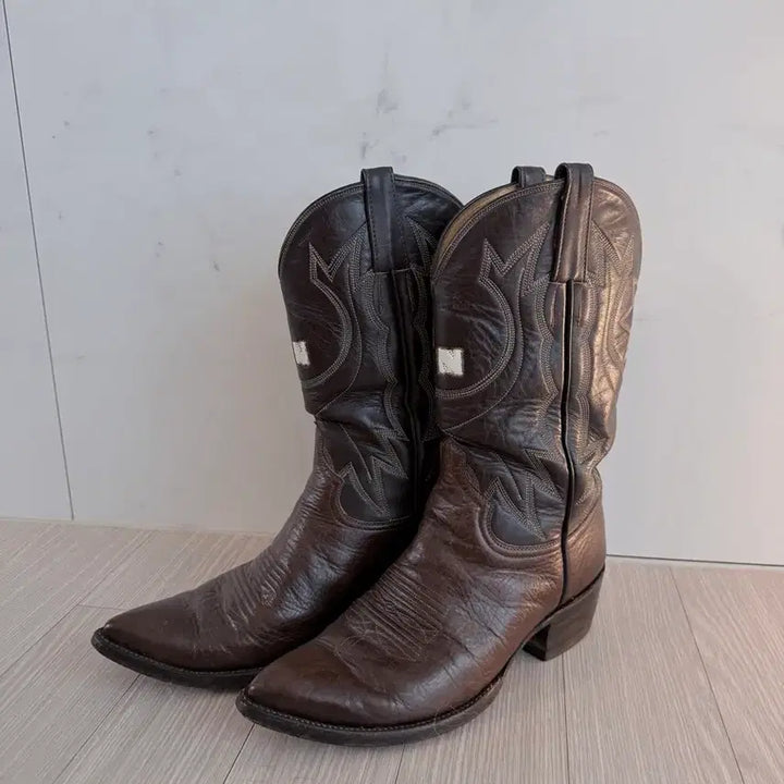 [BUNJANG] Vintage Western Cowboy Boots / 빈티지 웨스턴 카우보이 부츠