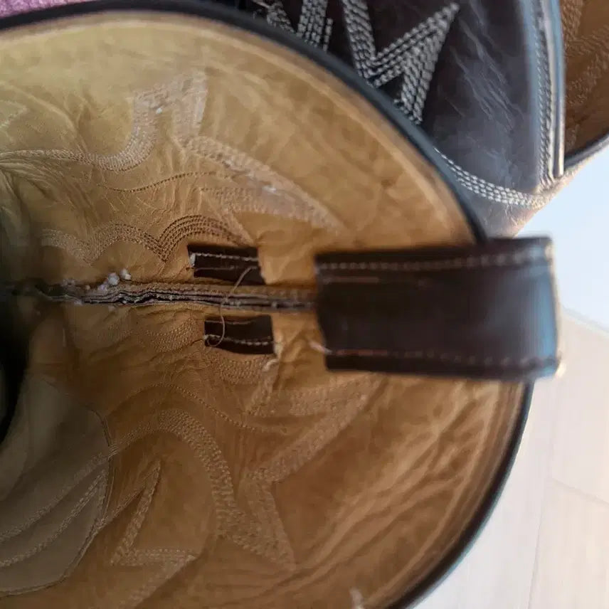 [BUNJANG] Vintage Western Cowboy Boots / 빈티지 웨스턴 카우보이 부츠