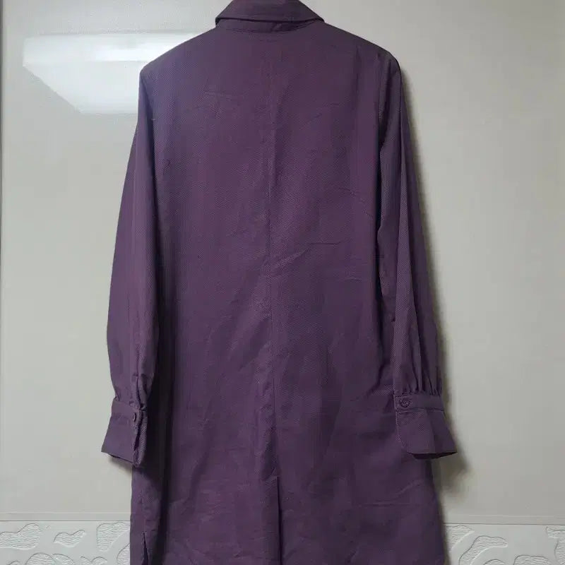 [BUNJANG] Miwha Hong Avant-garde 3D Embroidery Long Shirt / 디자이너 홍미화(Miwha Hong) 입체 자수 아방가르드 롱 셔츠
