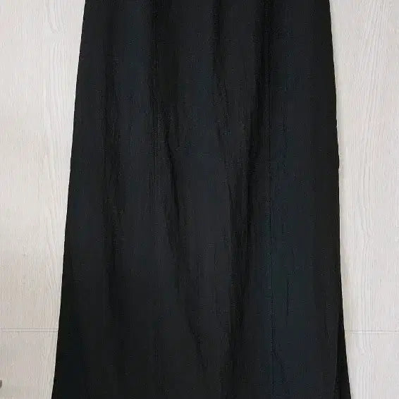 [BUNJANG] Basirak Long Skirt Beige/Black / (세일)55바시락 롱스커트 베이지,블랙
