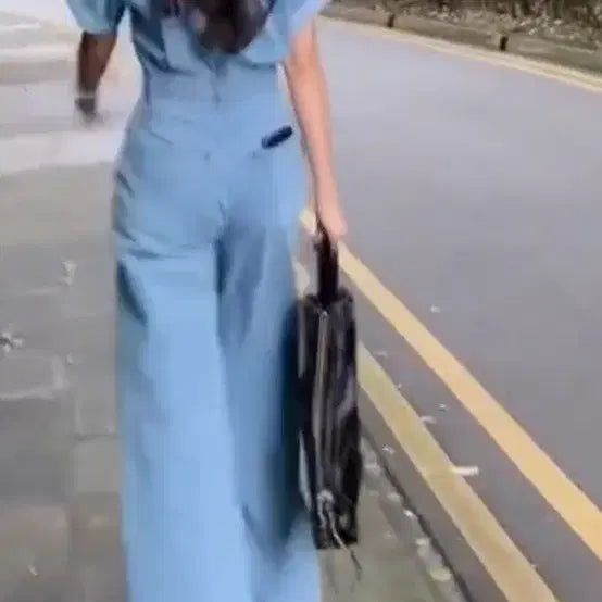 [BUNJANG] Bronn Wide Denim Jumpsuit / 브론 (bronn) 점프수트 와이드 데님