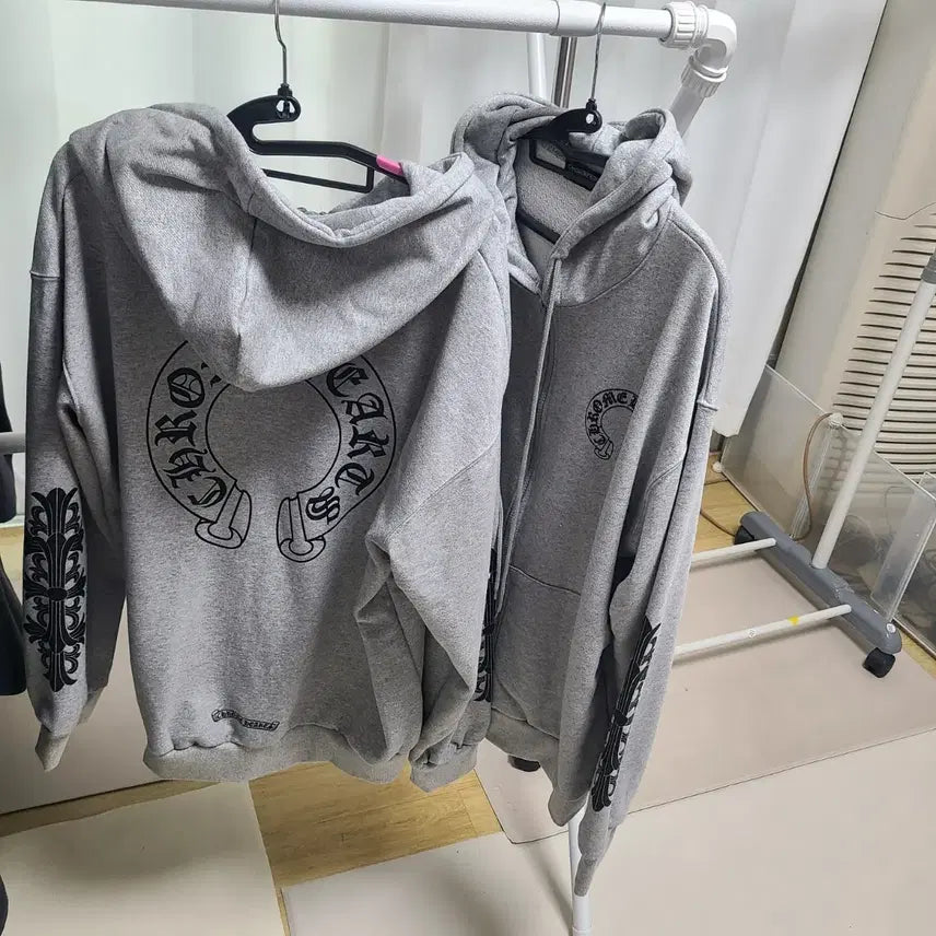 [SOLD OUT] 크롬하츠  후드집업홀스슈그레이새거에요새상품