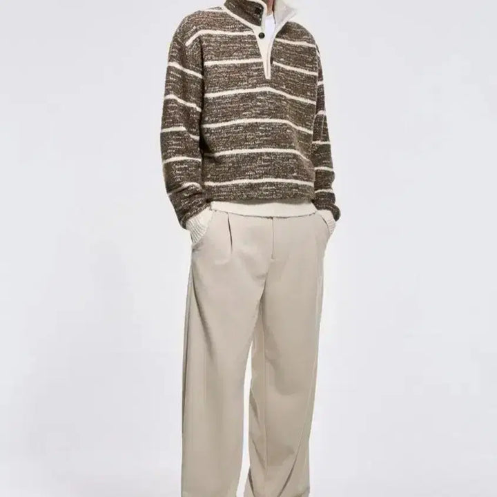 [BUNJANG] System Homme Wide Tucked Slacks / 시스템옴므 86(34)와이드팬츠