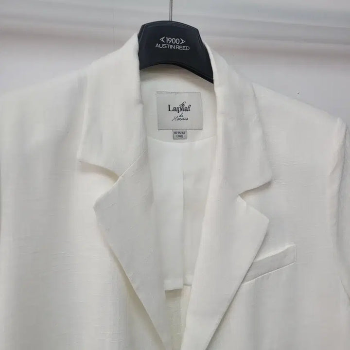 [SOLD OUT] Laplaf 린넨 반팔 자켓 화이트