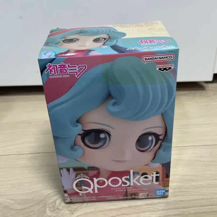 [SOLD OUT] 큐포스켓 보컬로이드 하츠네미쿠 세계일주1탄