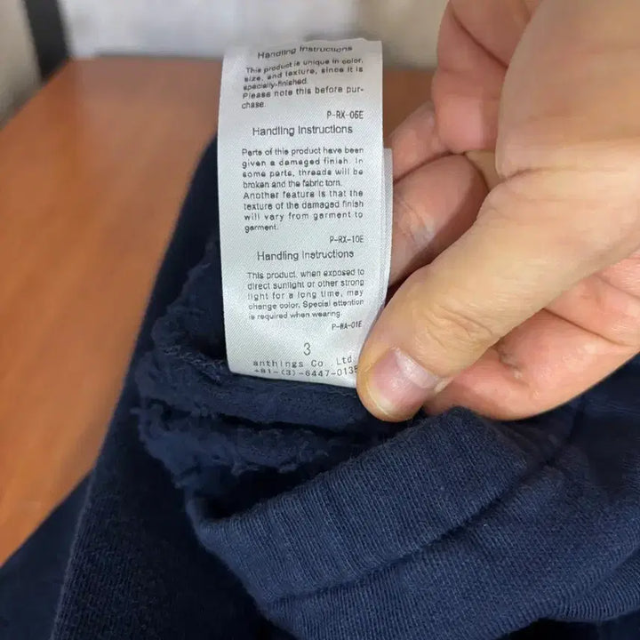 [SOLD OUT] 아프레쎄 라이트웨이트 하프집 스웻 네이비