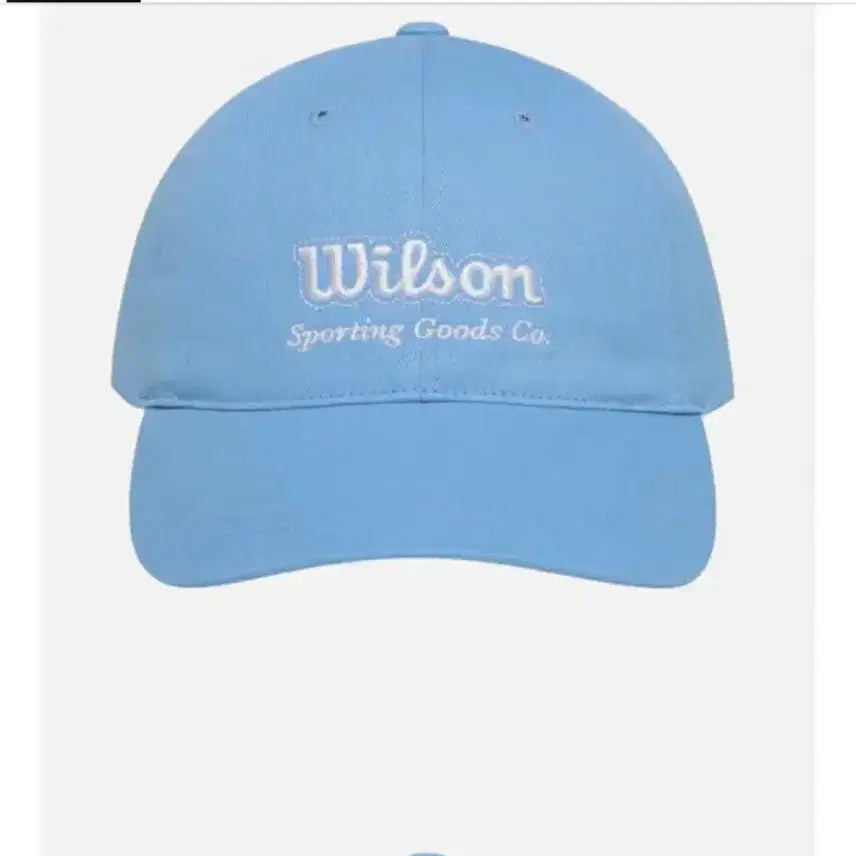 [BUNJANG] Wilson Cotton Logo Baseball Cap / 윌슨 코튼 캡
