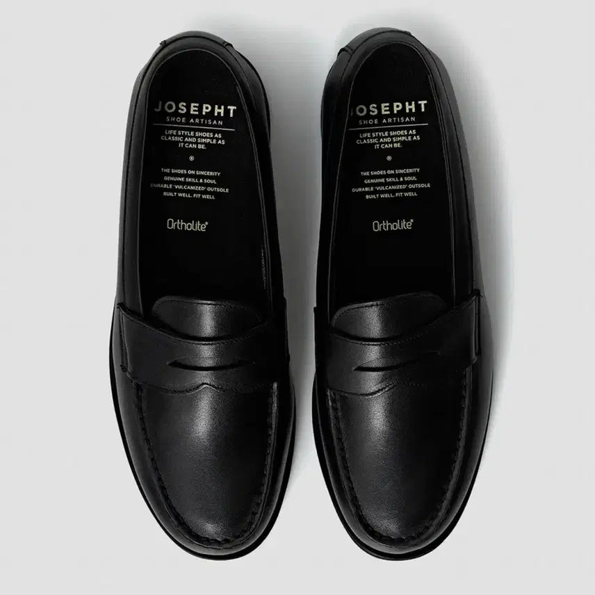 [BUNJANG] Josepht SOBEL BLACK Extra Comfort Loafers 255mm / 조셉트 SOBEL BLACK [EXTRA COMFORT] 로퍼 255mm