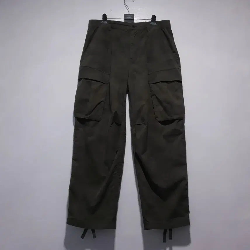 [BUNJANG] New Era Ripstop Cargo Pants Camo Khaki 2XL / 2XL 뉴에라 신형 오리지네이터스 립스탑 카고 팬츠 카모 카키