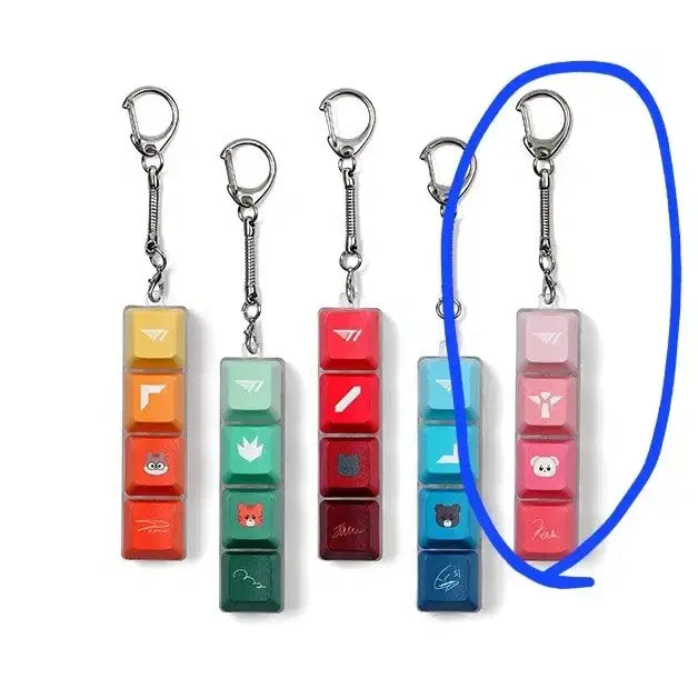 [BUNJANG] T1 Animal Friends Keycap Keyring Keria / T1 Animal Friends 키캡 키링 케리아 티원keria