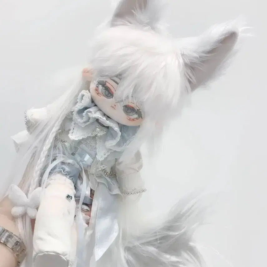 [BUNJANG] 30cm Doll Clothes: The Glory of Droville (White) / 30cm 솜인형 옷 드로빌의 영광 화이트 판매