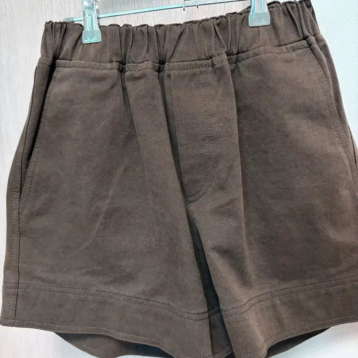 [SOLD OUT] haag 헤이그 스티치 반바지 브라운