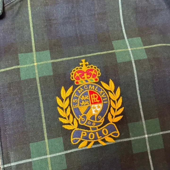 [BUNJANG] Polo Ralph Lauren Tartan Check Barracuda Jacket (M) / 폴로 타탄체크 바라쿠다 자켓(M)