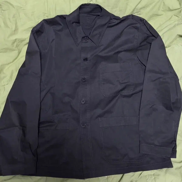 [BUNJANG] Steady Everywhere Work Shirt Jacket Dark Gray Size 2 / 스테디 에브리웨어 워크 셔츠 자켓 다크 그레이 2사이즈
