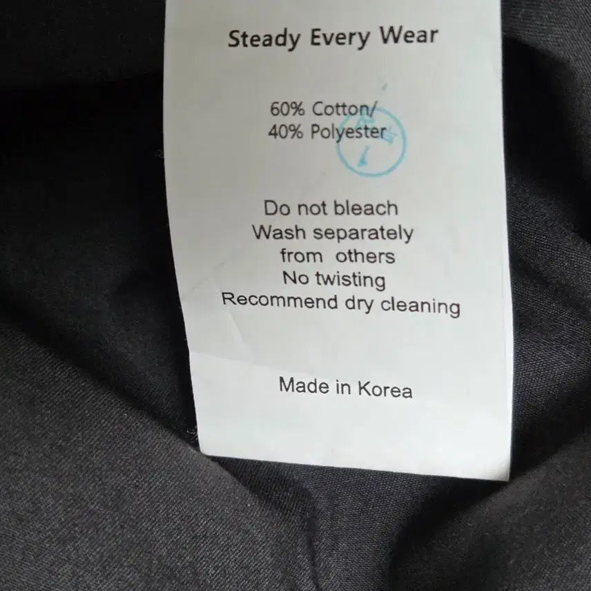 [BUNJANG] Steady Everywhere Work Shirt Jacket Dark Gray Size 2 / 스테디 에브리웨어 워크 셔츠 자켓 다크 그레이 2사이즈