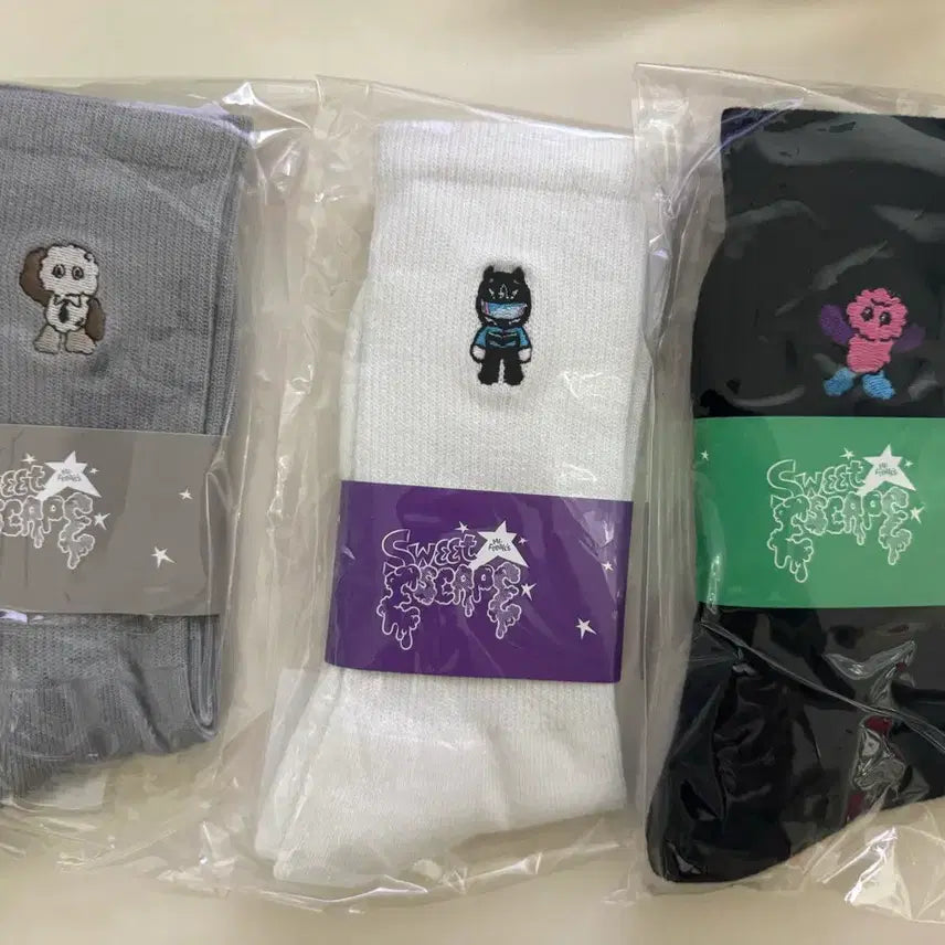 [BUNJANG] SHINee Key Kibum Bokshili Pop-up Socks Bundle Set / 샤이니 키 기범 복실이 팝업 양말 미개봉 일괄 원가 양도